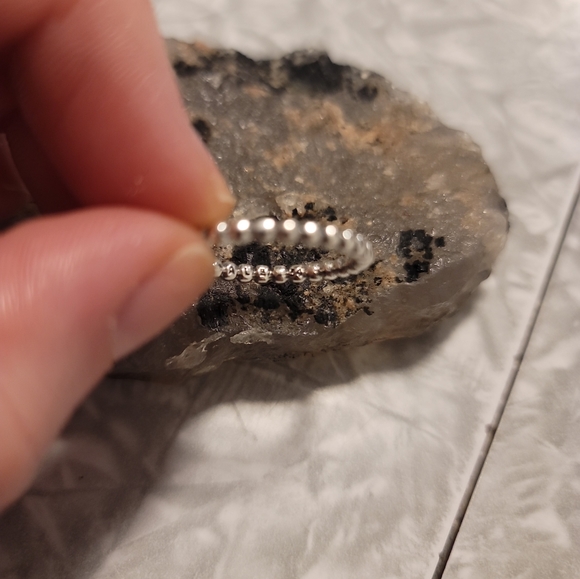 *Sold* Pandora Ale Sterling Silver Beaded Ring Size 7 - Picture 6 of 7